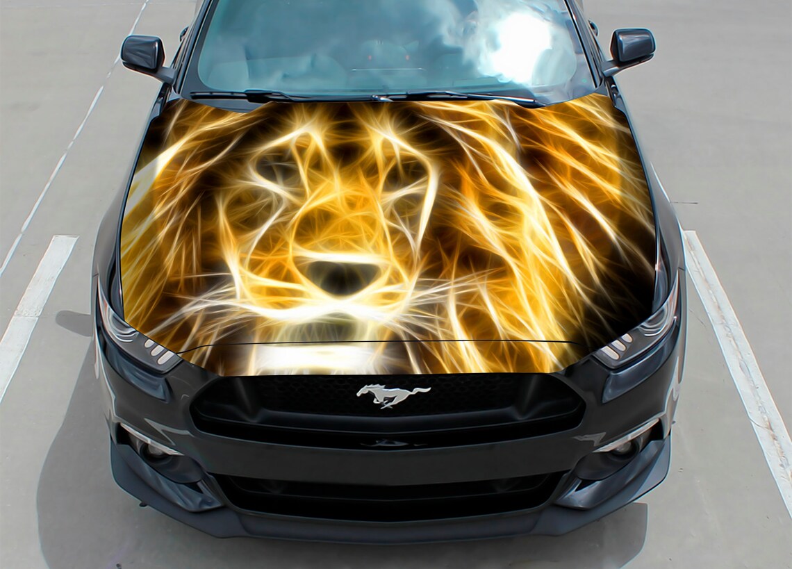 Car hood decal vinyl sticker graphic wrap decal truck Etsy