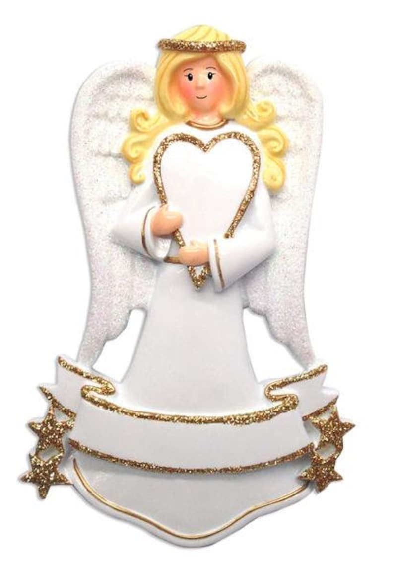 Personalised Memorial Remembrance Angel Christmas Tree Grave Etsy UK