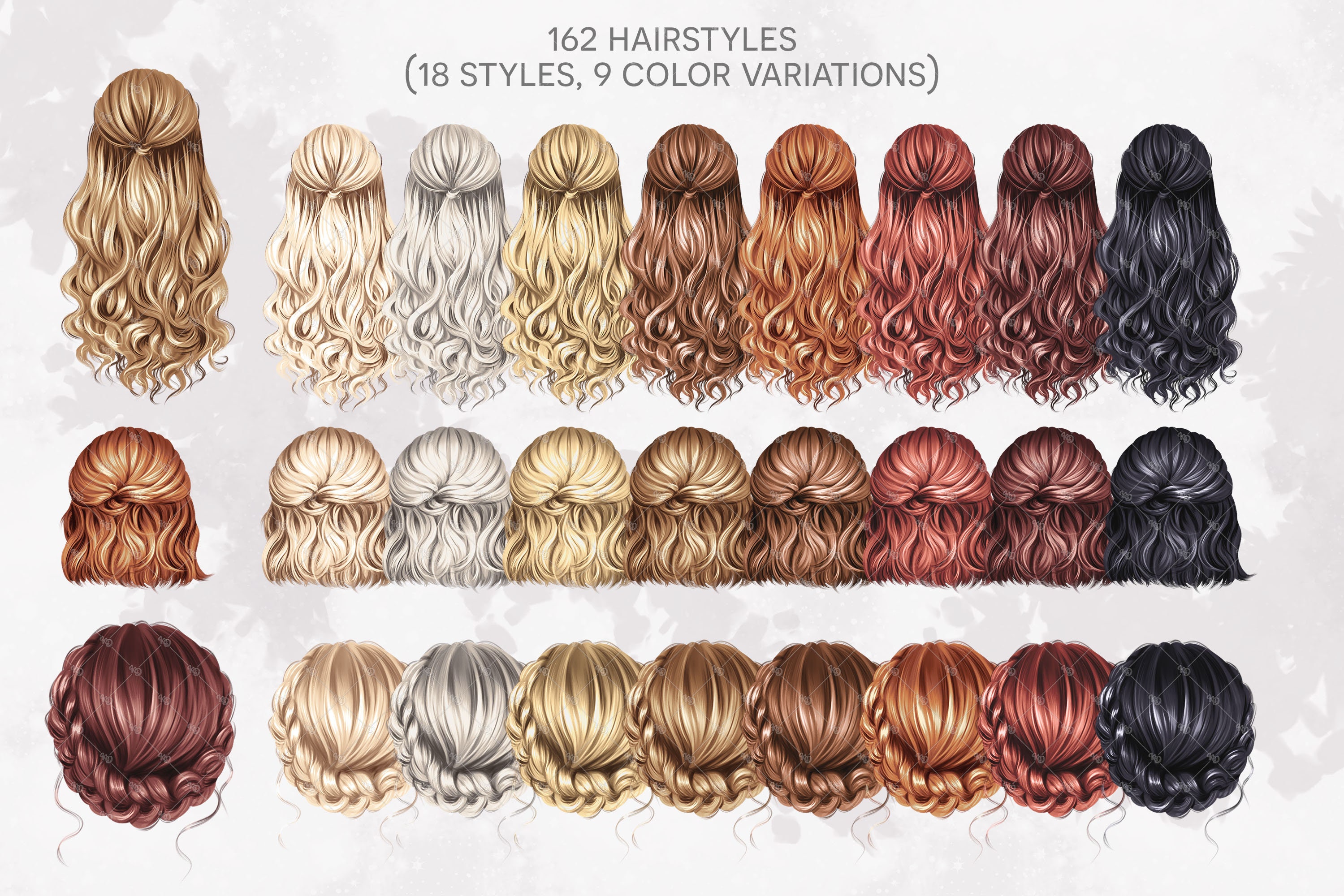Hair Clipart Bundle Black Girl Hairstyle Clipart Braid Etsy hair-clipart-bundle-black-girl-hairstyle-clipart-braid-etsy