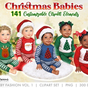 Imágenes prediseñadas para bebés pequeños, imágenes prediseñadas personalizables, png para niños, gráficos navideños para niños, imágenes prediseñadas para chicas de moda, imágenes prediseñadas para niñas negras