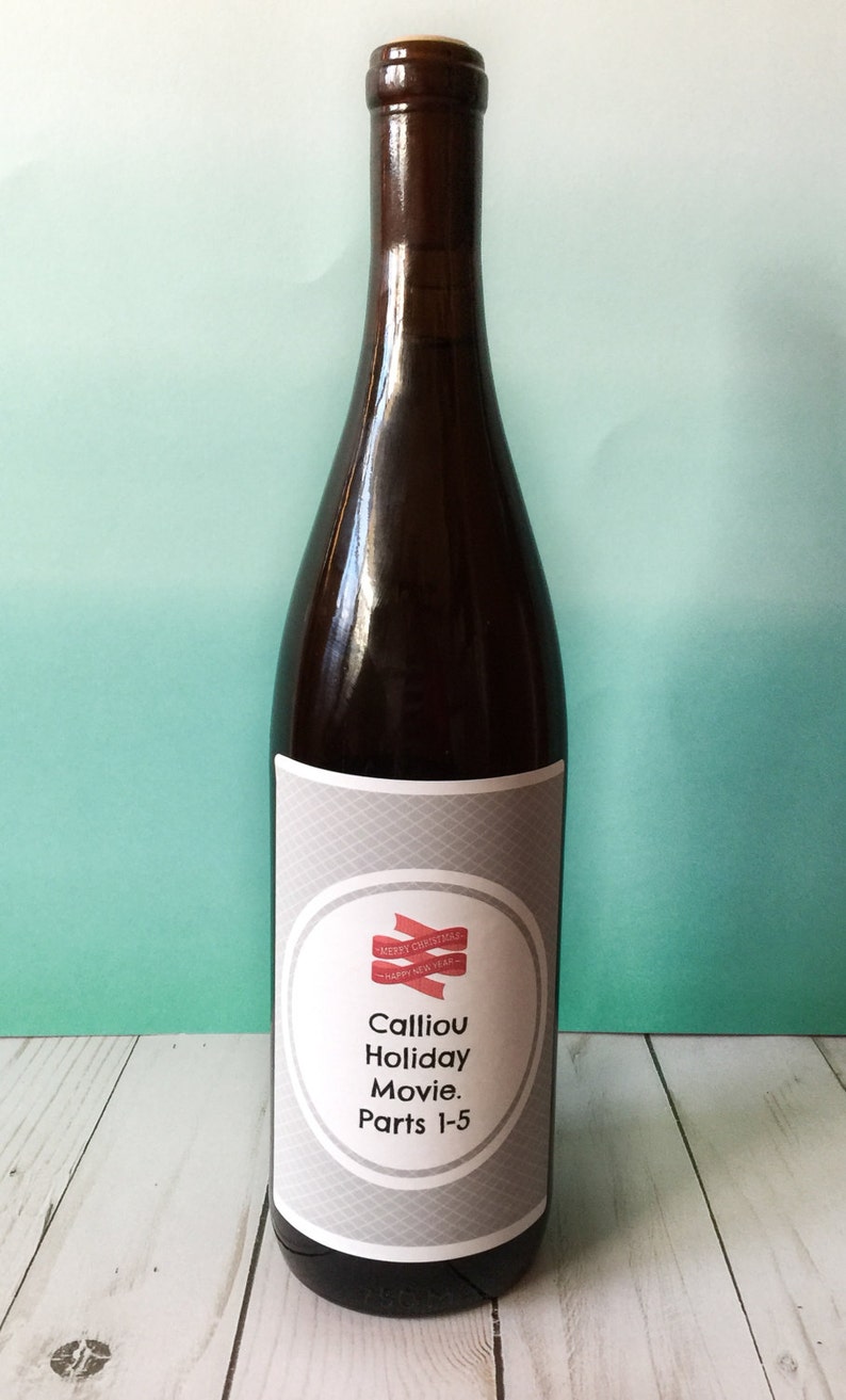 12 funny holiday wine labels for moms printable labels etsy