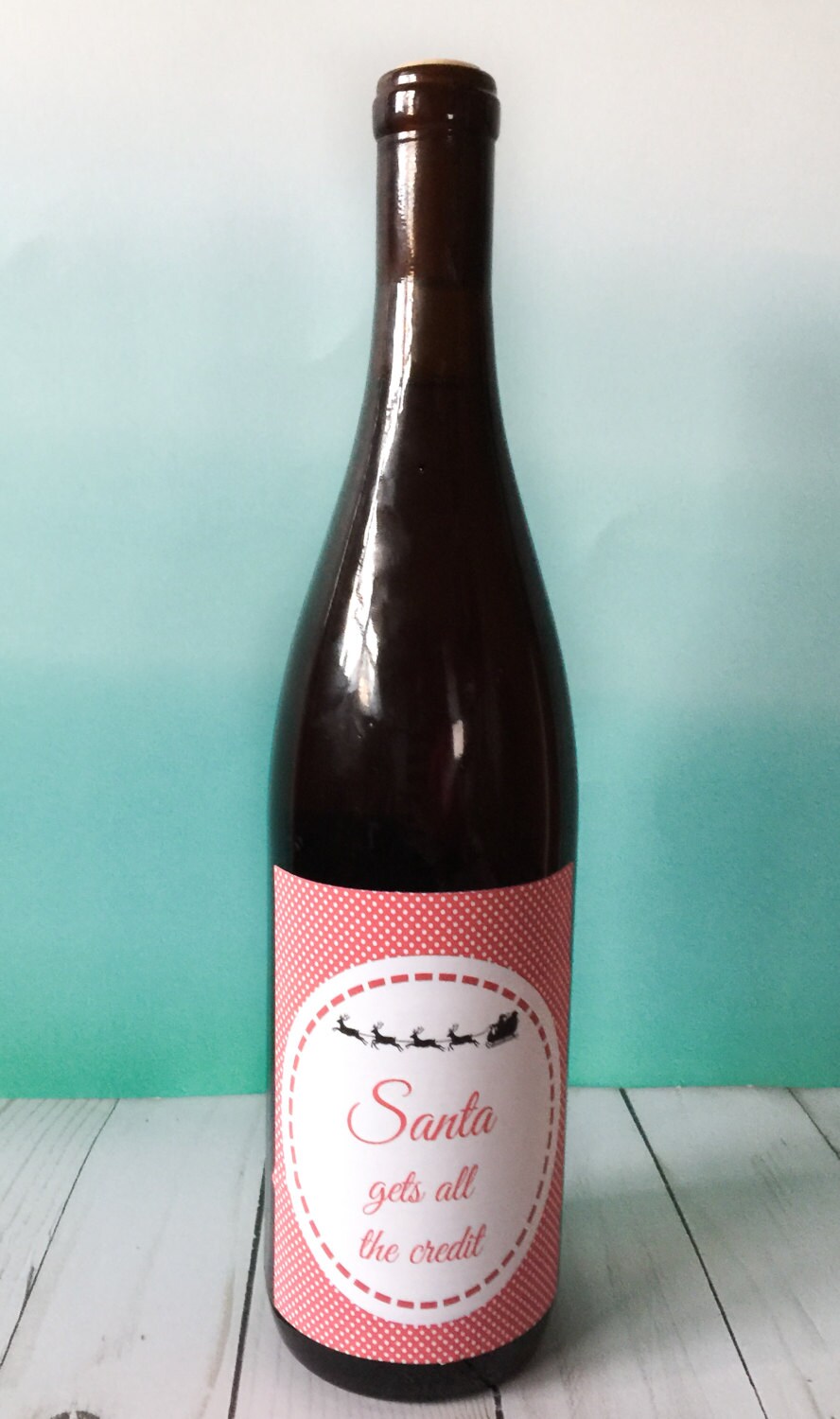 12 Funny Holiday Wine Labels for Moms Printable Labels | Etsy