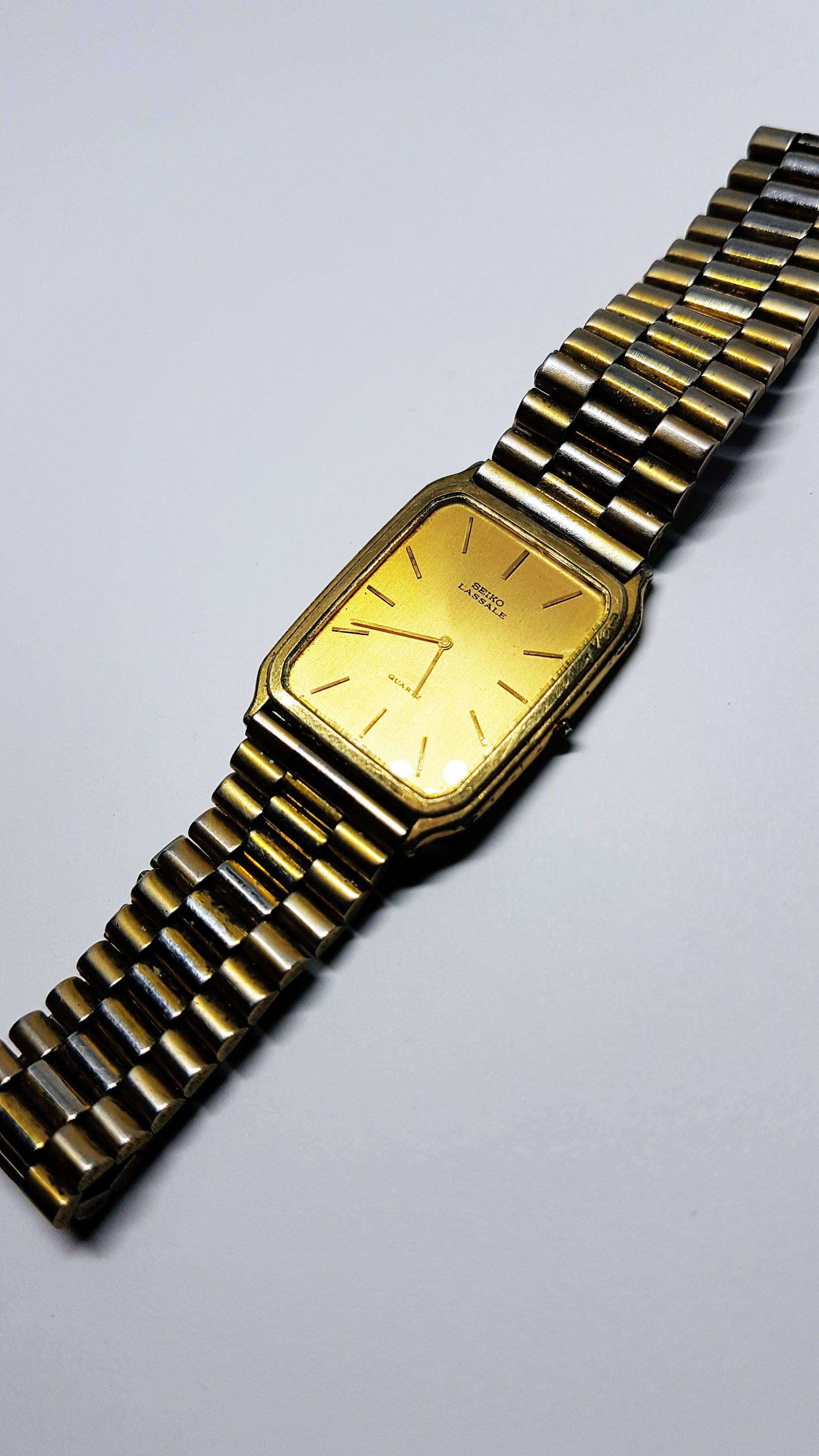 Seiko Lassale ultrathin men's watch vintage 1980 new old Etsy