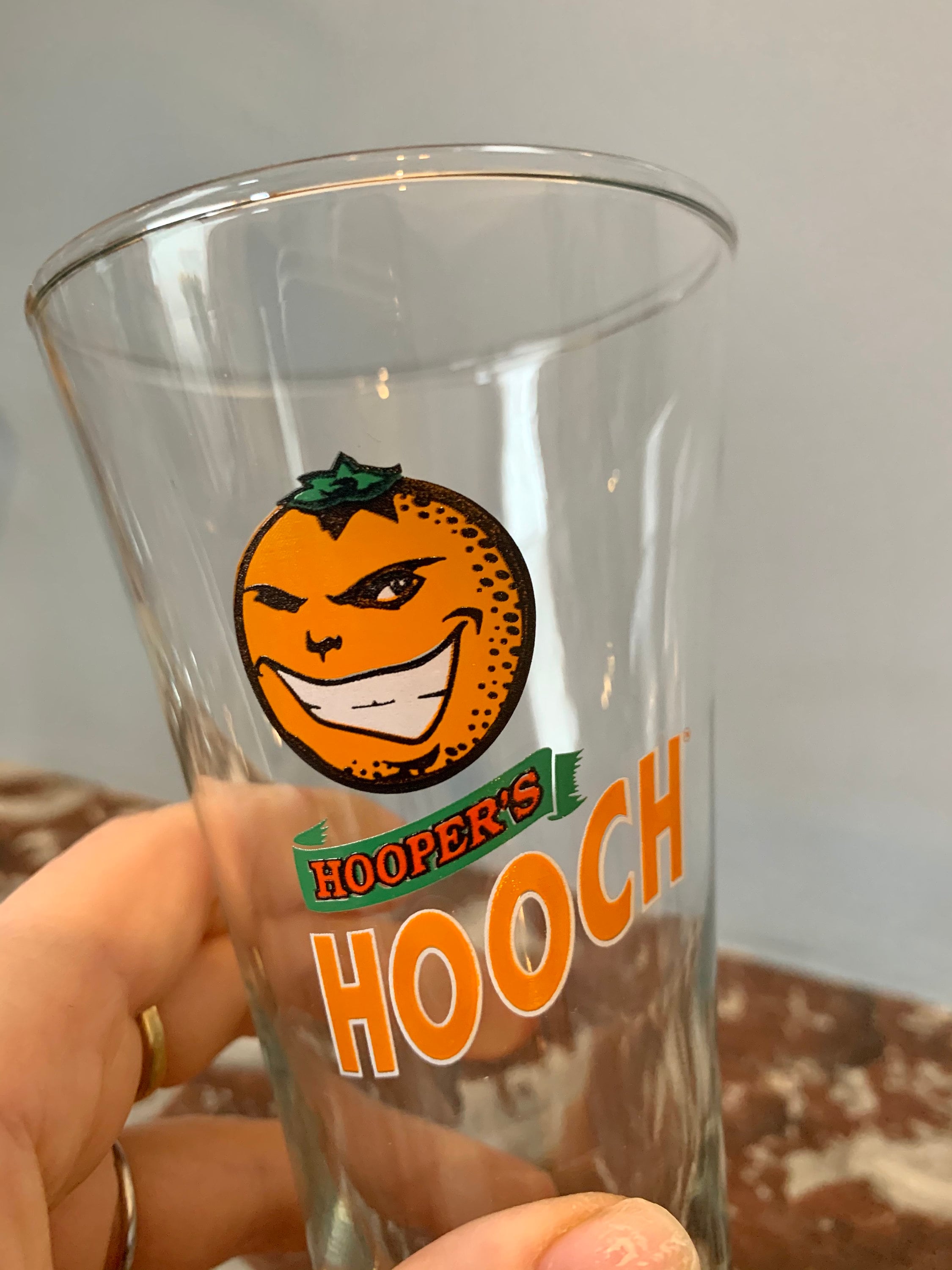 Set of five Hoopers Hooch glasses // high ball glasses // | Etsy