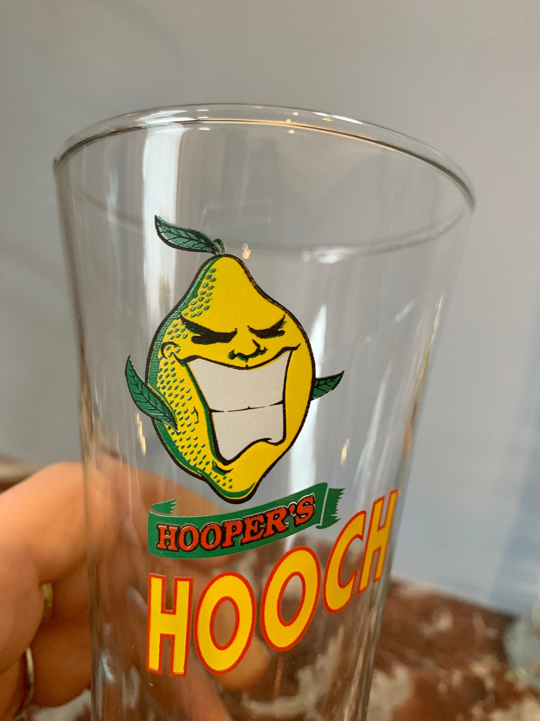 Set of five Hoopers Hooch glasses // high ball glasses // | Etsy