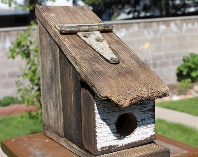 Big Hinge Birdhouse Etsy