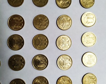 90 GRAMS SOVIET MONEY KOPEKS RUSSIA USSR CCCP COINS 1961-1991 COMMUNISM CURRENCY