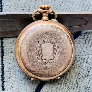 Friede Capercaillie Pocket Watch: Swiss Made, Arabic Index (For Parts/Repair)