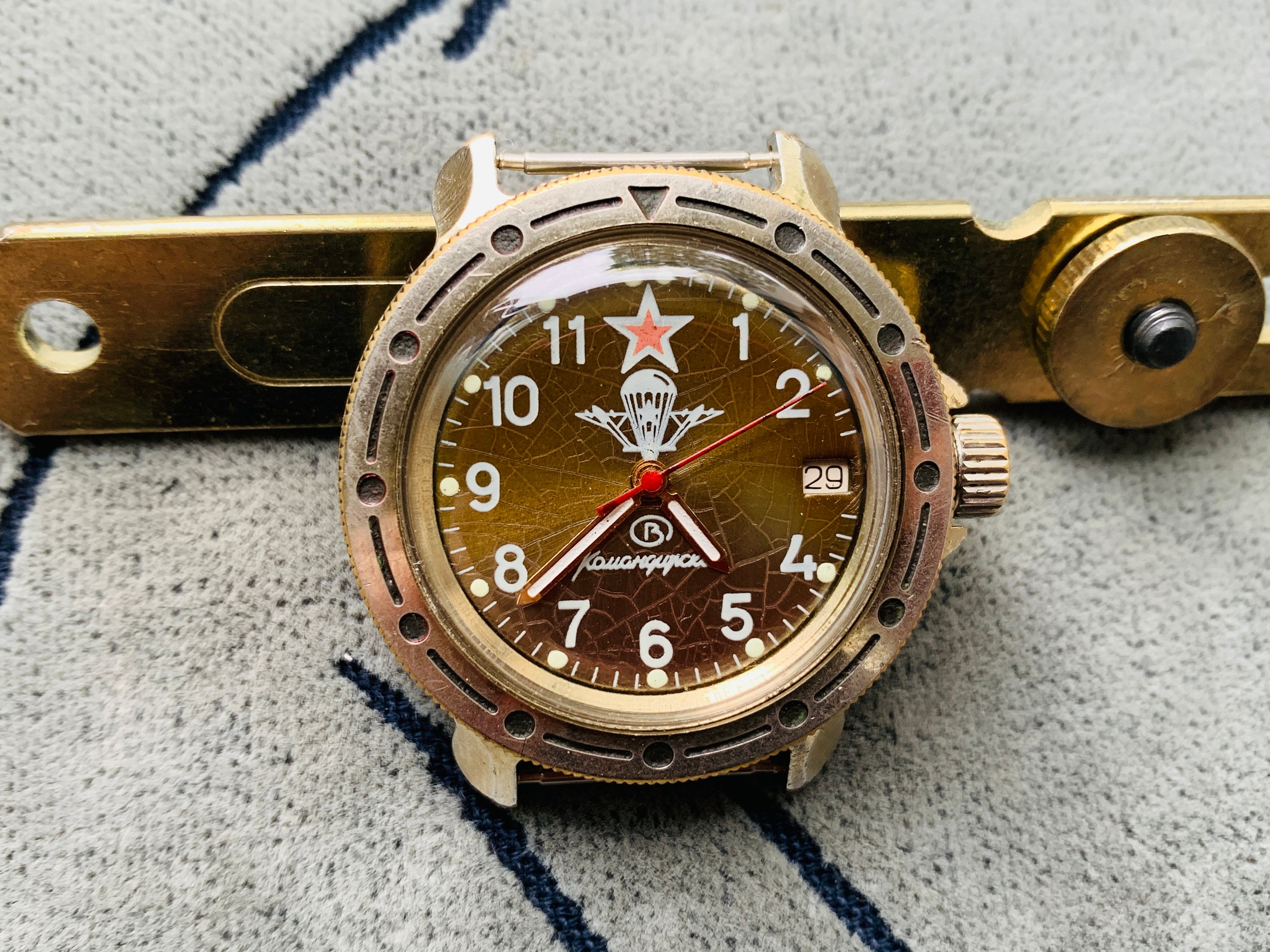 Collectible Watch VOSTOK Komandirskie VDV Paratrooper/men's Watch