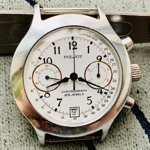 Vintage Poljot Chronograph Uhr, 23 Jewels, UdSSR gemacht