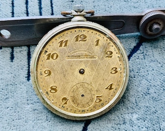 Corgemont Pocket Watch: Swiss Made, Steampunk Parts (For Repair/Parts Only)