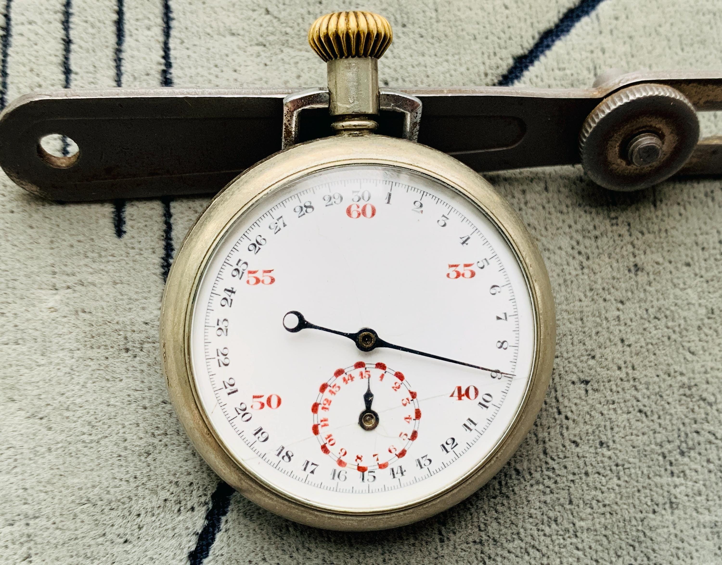 ヴィンテージ　ストップウォッチ　SWISS MADE Vintage Swiss Made NE Northeast Instrument Co. Mechanical 7 Jewel