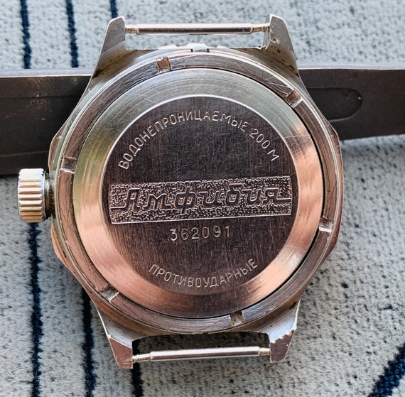Collectible watch VOSTOK amphibian 2416b Spaceshi… - image 10