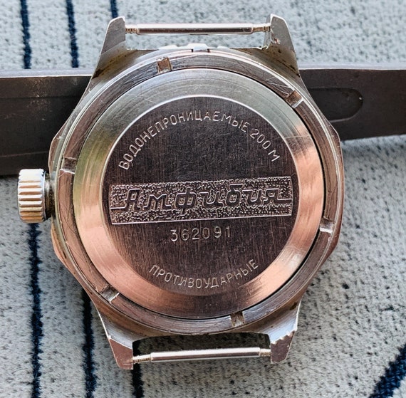 Collectible Watch VOSTOK Amphibian 2416b Spaceship East RRR Collectible Watch VOSTOK Amphibian 2416b Spaceship East RRR