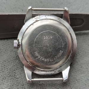 Early Soviet Watch Wostok 18 Jewels 2209 Shockproof Manual - Etsy