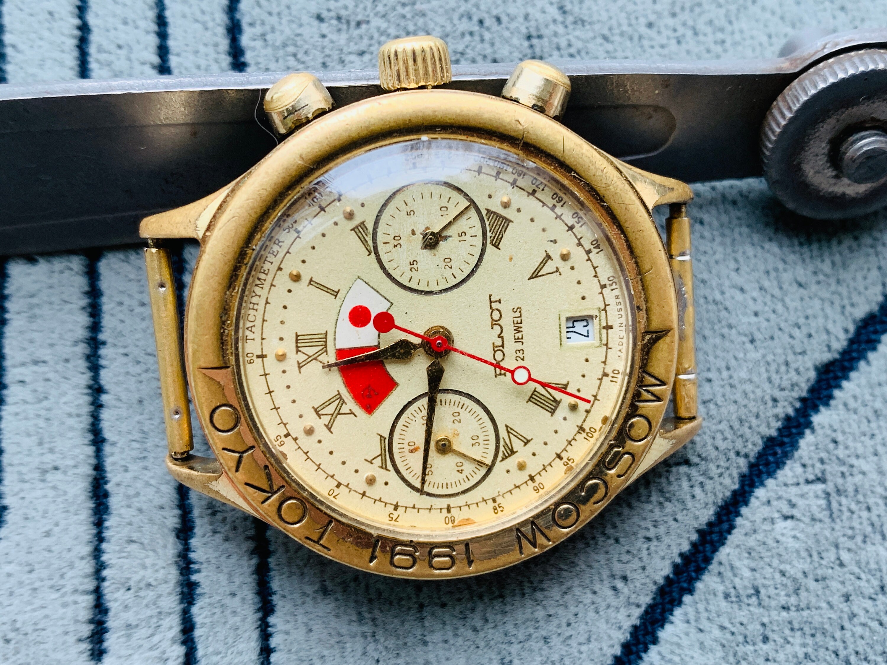 Poljot Moscow-tokyo Chronograph Watch: Limited Edition 3133, 23