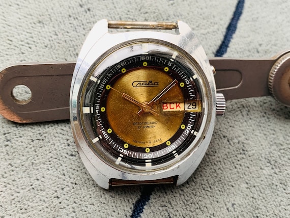 Slava automatic 27 jewels hotsell