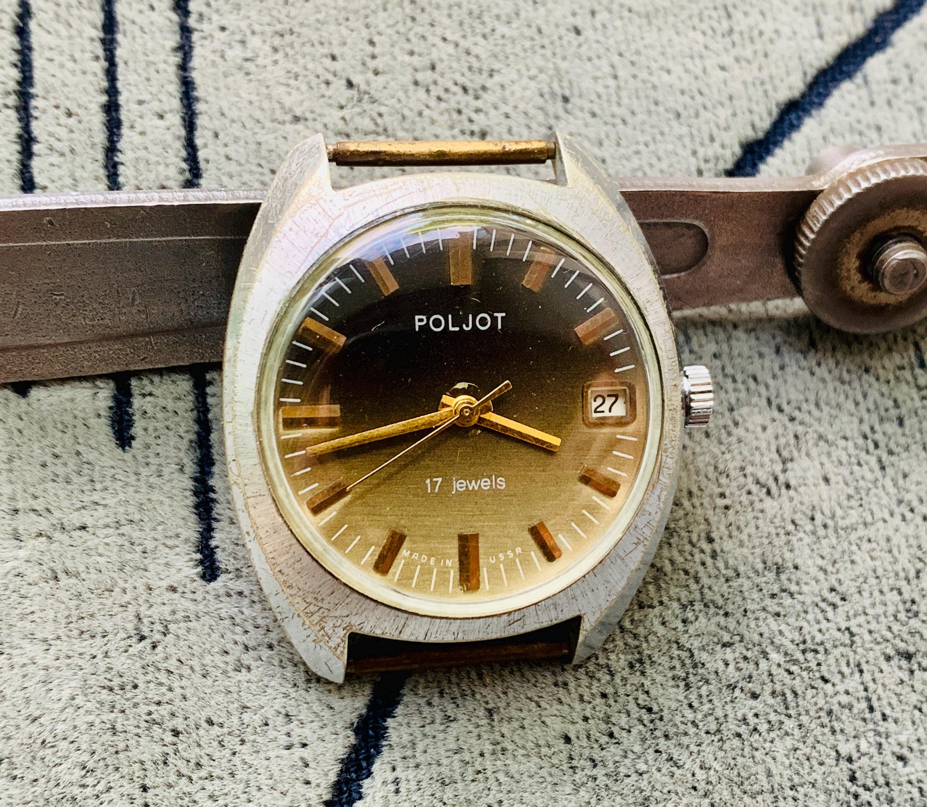 Poljot Uhr Udssr Watch Poljot Vintage 17 Jewels Ussr Soviet