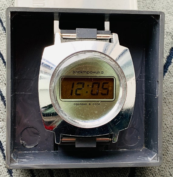 Collectible watch ELEKTRONIKA 5 (B6-02) early rar… - image 2