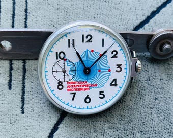 Molnija Pocket Watch: 18 Jewels, Manual Wind, USSR Collectible