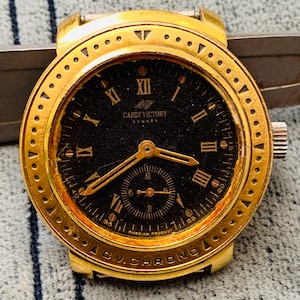 Collectible watch CARDI Victory Elipse Samara under repair or spare parts manual winding/Men&#39;s Wrist Watch Vostok/Watchmaking/montre Su
