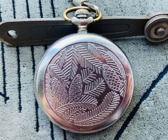 Buy Pocket Watch MOLNIJA Beautiful Case Capercaillie Chchz Made in