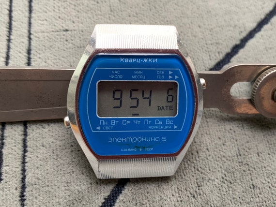 Collectible watch ELEKTRONIKA 5 Five digital quar… - image 2