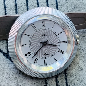Orologio da collezione POBEDA numeri romani cassa grande made in URSS/Orologio da polso Pobeda Victory Washer carica manuale made in Unione Sovietica/montre