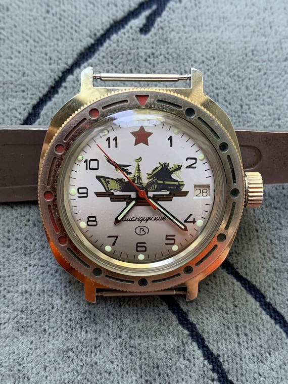 Collectible watch Vostok komandirskie Military Tec