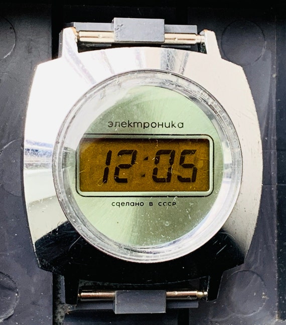 Collectible watch ELEKTRONIKA 5 (B6-02) early rar… - image 1