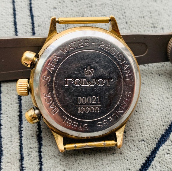 Collectible watch POLJOT Moscow 1991 Tokyo 3133 c… - image 10