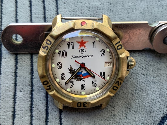 Men's Wrist Watch Vostok komandirskie military st… - image 6