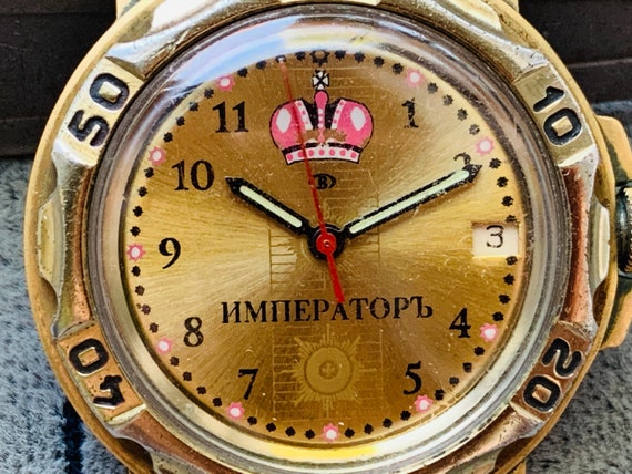 Collectible watch VOSTOK Emperor Crown komandirsk… - image 5