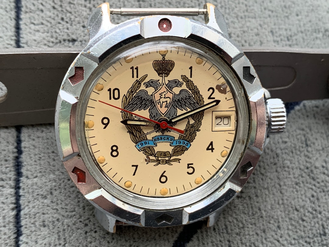 Montre Vostok Montre Russe 24h Montre Russe Montre Cadran 24h