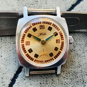 Vintage ZIM Pobeda Watch, USSR Made, 15 Jewels