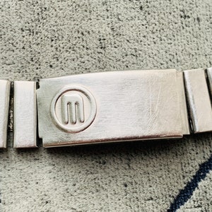 Vintage Elektronika Pulsar Watch Band: USSR Digital Quartz, 18mm Lugs