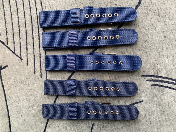 Nylon wrist watch bands top