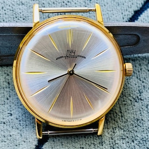 Luch herenhorloge: USSR 23 juwelen, ultradun, handmatig opwindbaar