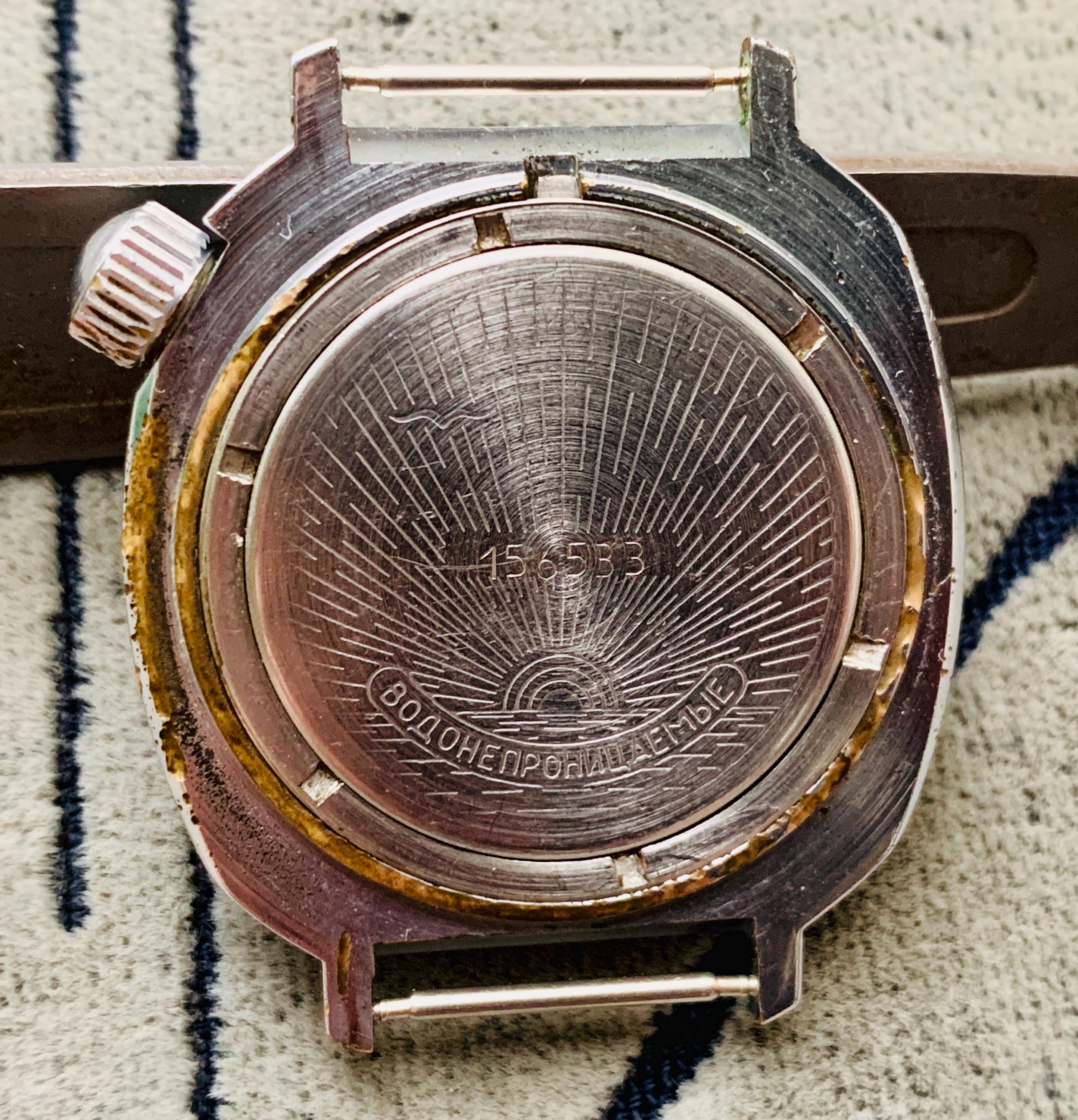 Collectible Watch VOSTOK Komandirskie Red Star Zakaz Mo Soviet