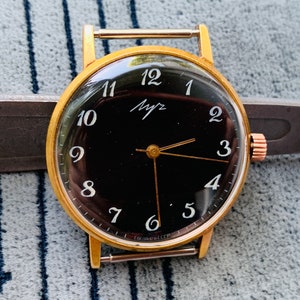 Luch 23 juwelen herenhorloge: ultraslank mechanisch USSR-horloge