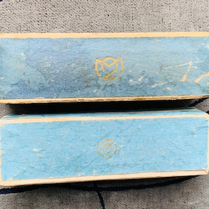 Cardboard boxes for women's collection watches SLAVA with documents 2 boxes in one lot/USSR watch Slava 2 MChZ empty original box/montre/uhr