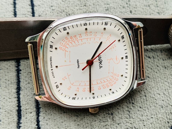 Collectible watch Chayka Pulsometer quartz Uglich… - image 5