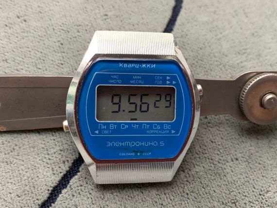 Collectible watch ELEKTRONIKA 5 Five digital quar… - image 1