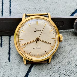 Vintage Laco 570 Automatic Watch: German Made B-Uhr Pilot Style