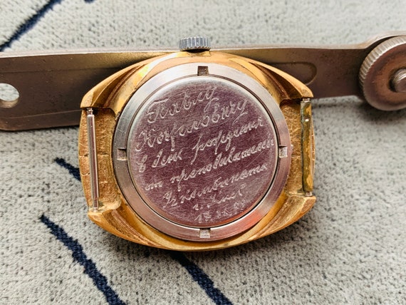 Collectible watch POLJOT Olympic Games in Moscow … - image 10