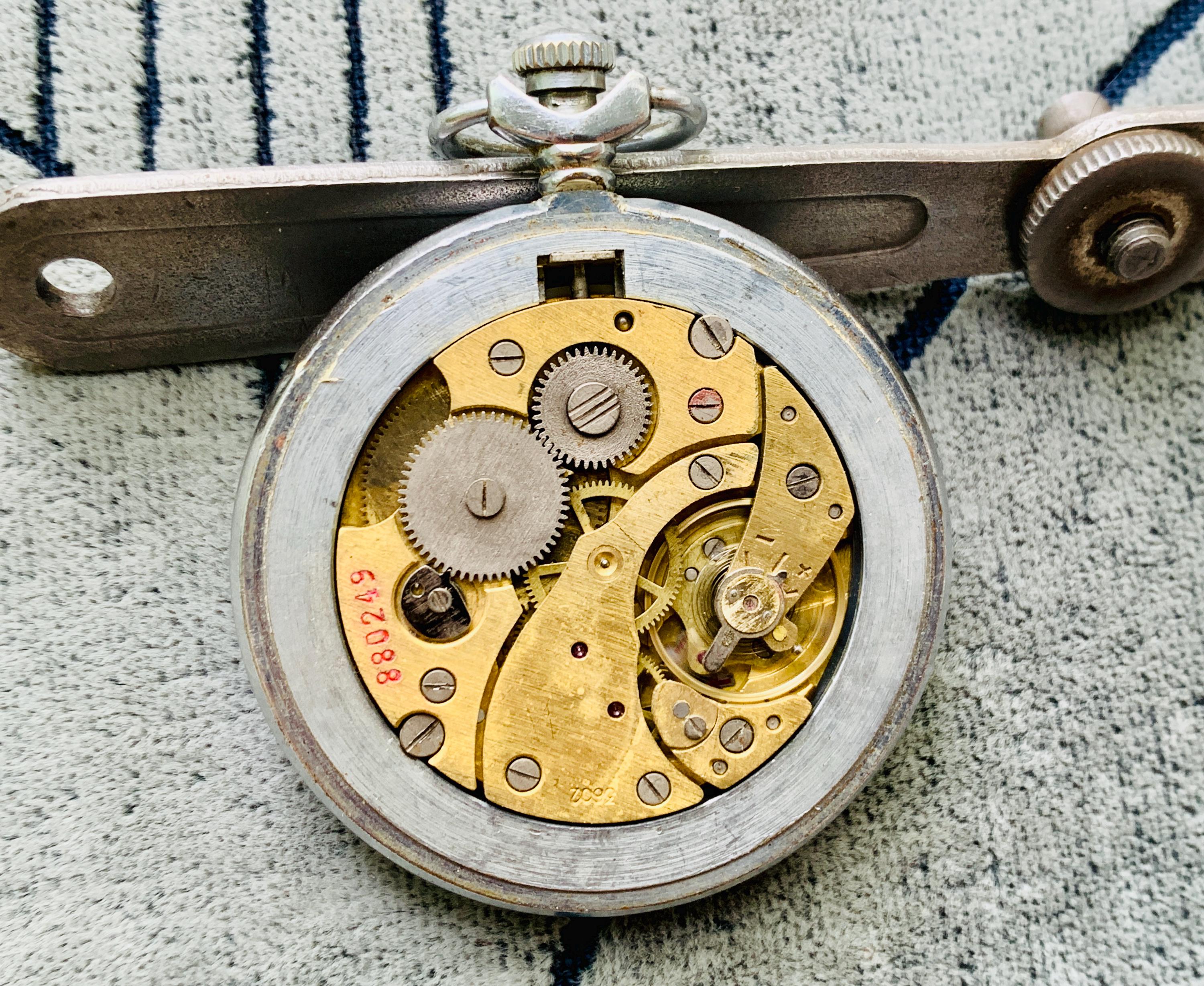 Molnija Pocket Watch: Limited Edition Hunting Scene, USSR Manual