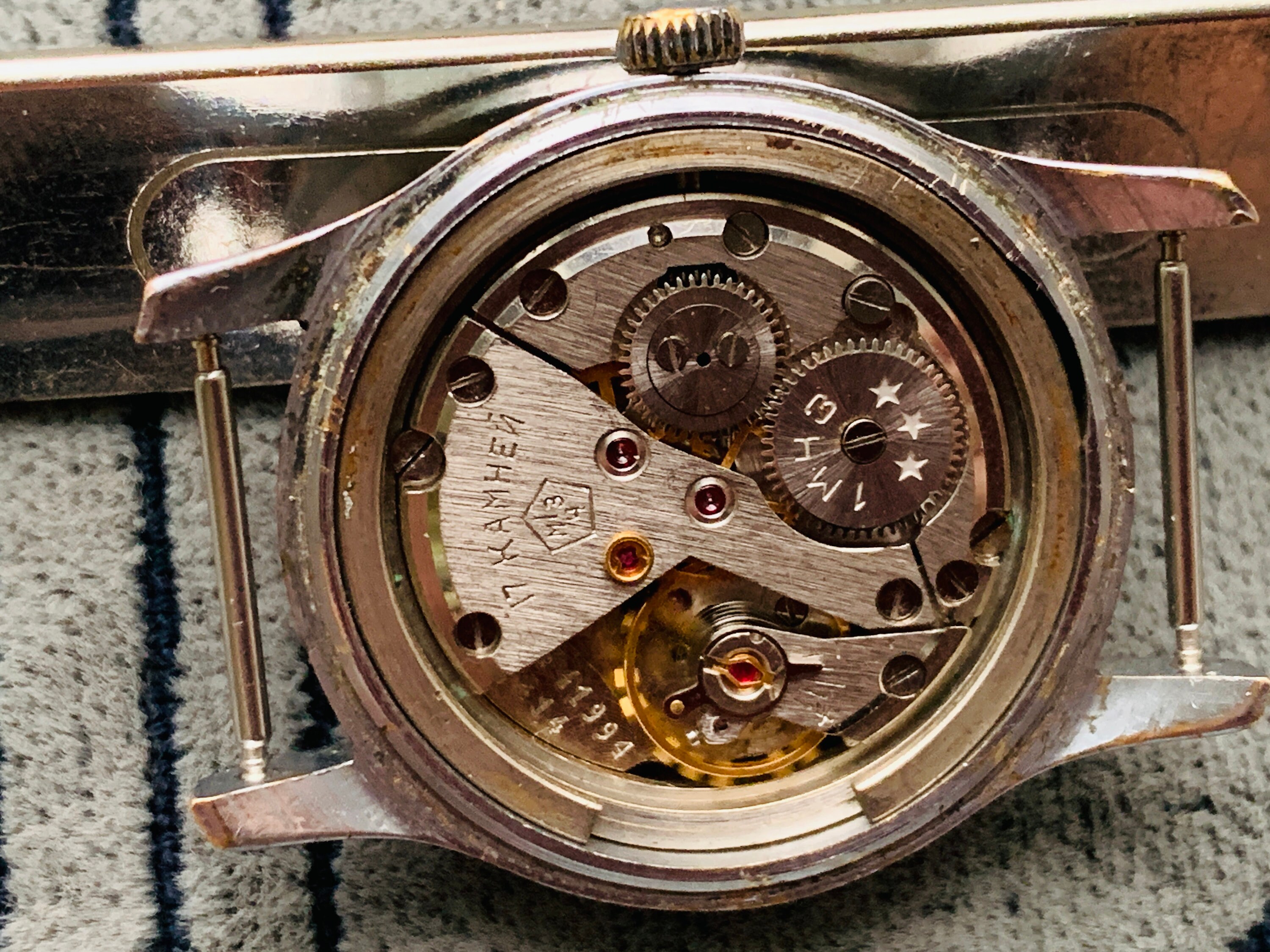 Collectible Watch POLJOT 17 Jewels Manual Winding 1 Mchz