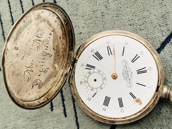 Georges Favre Jacot Pocket Watch: 15 Jewels (for Repair) - Etsy