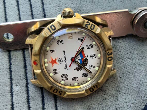 Men's Wrist Watch Vostok komandirskie military st… - image 5