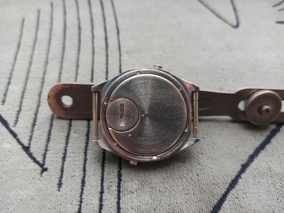 Collectible watch ELEKTRONIKA 5 quartz digital wi… - image 8